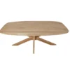 Acacia houten Deens ovale eettafel