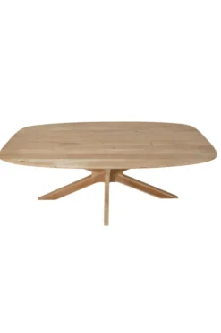 Acacia houten Deens ovale eettafel
