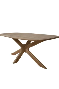 Acacia houten Deens ovale eettafel