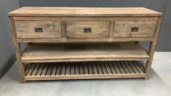 Badkamermeubel rustiek teak