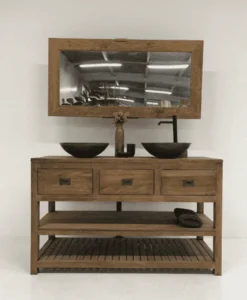 Badkamermeubel rustiek teak