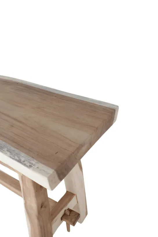 Bartafel met wijnrek suar hout