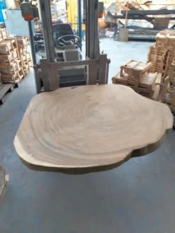 Boomstamtafelblad van suar hout
