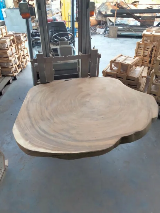 Boomstamtafelblad van suar hout
