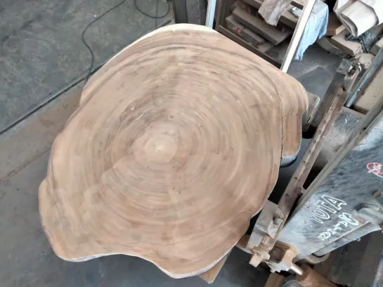 Boomstamtafelblad van suar hout