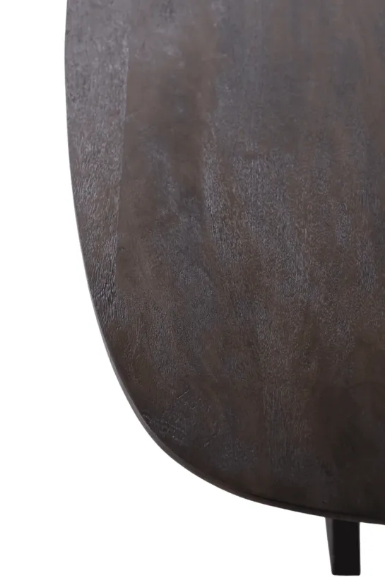 Deens Ovale Eettafel – Walnoot bruine Kleur – Mango Hout