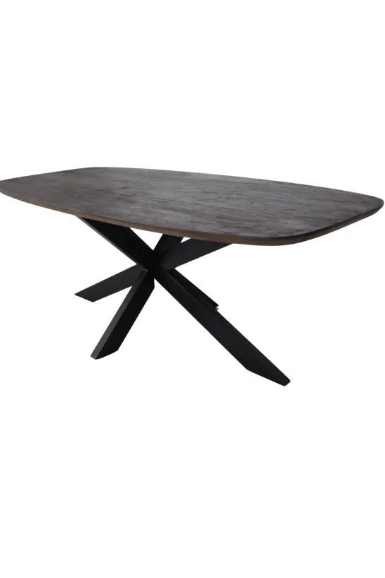 Deens Ovale Eettafel – Walnoot bruine Kleur – Mango Hout