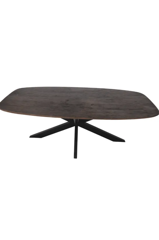 Deens Ovale Eettafel – Walnoot bruine Kleur – Mango Hout