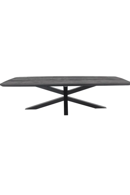 Deens ovale zwarte eettafel