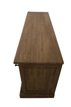 Dressoir 180 cm met metalen schuifdeuren