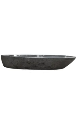 Dubbele rivierkei wasbak 100 cm