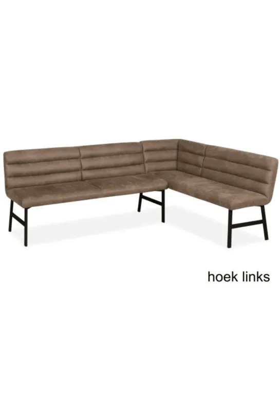 Eetkamerbank David 200 cm – Truffel