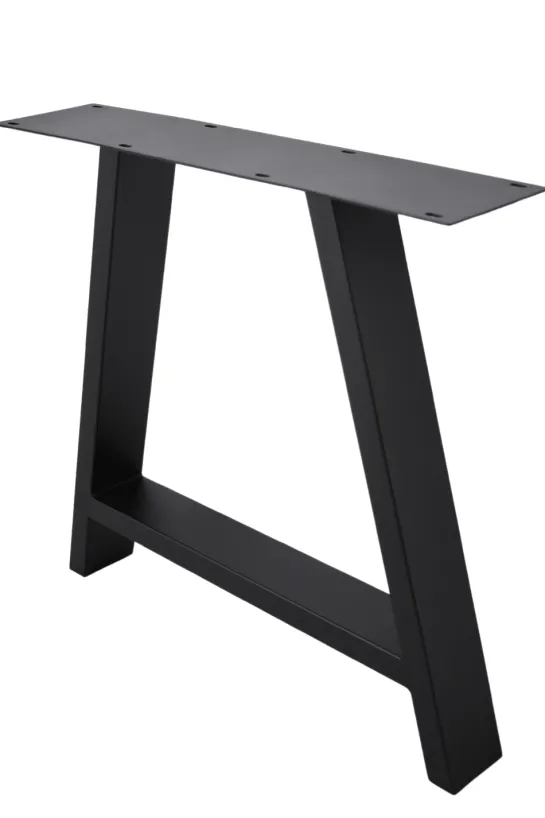 Fine line A poot zwart metaal