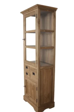 Glaskast 70x45x200 cm