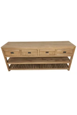 Groot Teakhouten Badkamermeubel – 200 cm