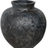 Grote blauwe pot kruik