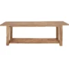 Grote teakhouten sidetable 240