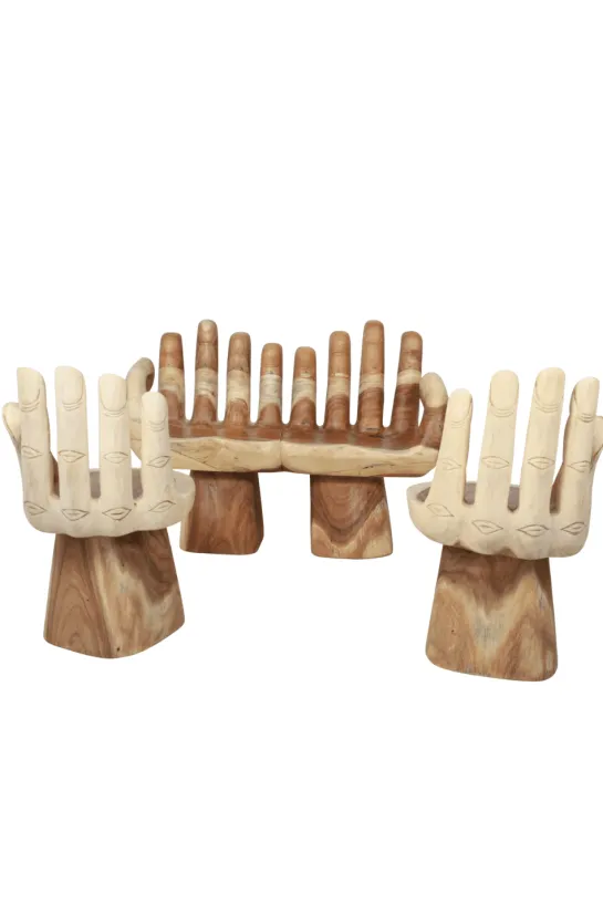 Handbank van Suar Hout