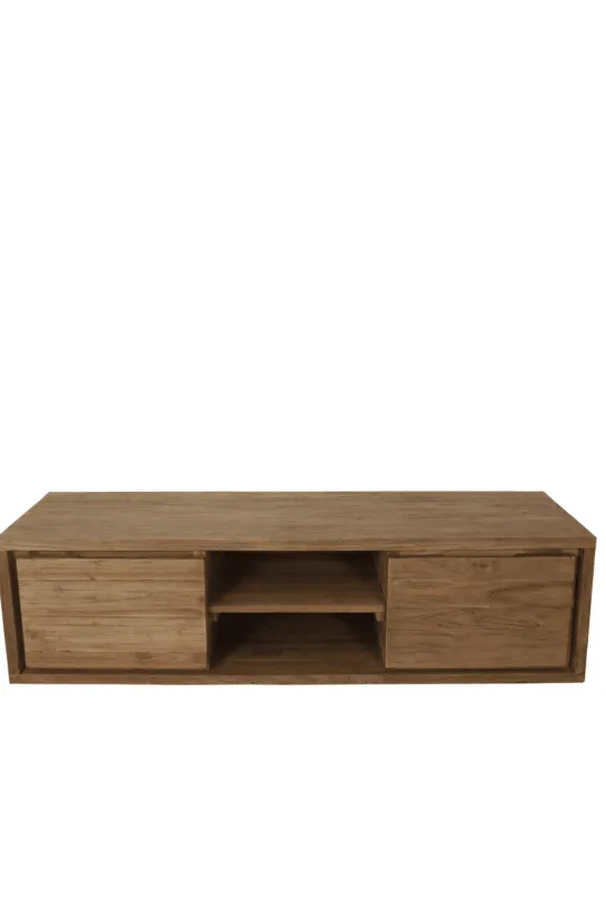 Hangend Teak Houten Badkamermeubel 150 cm