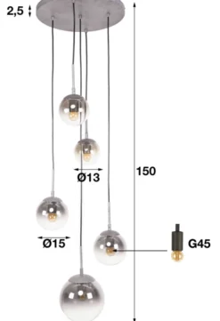 Hanglamp bubble