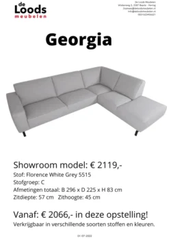 Hoekbank Georgia