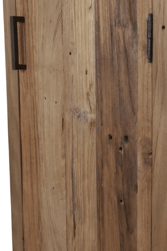 Hoge Badkamerkast van Teakhout – Kolomkast Full Wood