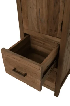 Hoge Badkamerkast van Teakhout – Kolomkast Full Wood