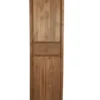 Hoge smalle teak houten badkamerkast 45x35x190 cm