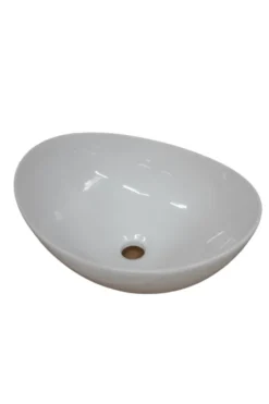 Hoge witte wasbak