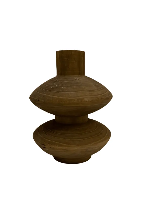 Houten vaasjes