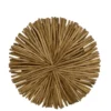 Houten wanddecoratie rond
