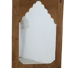 Indische Oud Teak Houten Spiegel