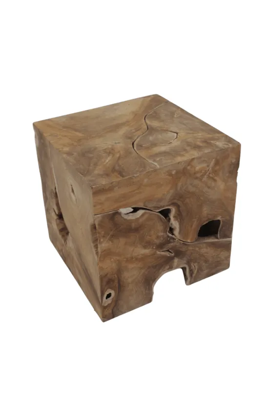 Kleine houten pilaar