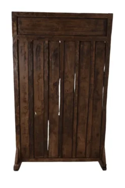 Kleurrijk oude roomdivider/ kamerscherm