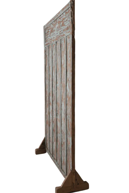 Kleurrijk oude roomdivider/ kamerscherm