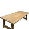 Landelijke eettafel van gerecycled teak 240 cm met a poten