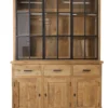Landelijke vitrinekast 150 cm