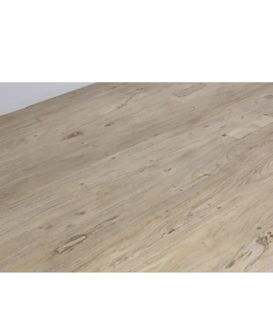Licht teak houten eettafel