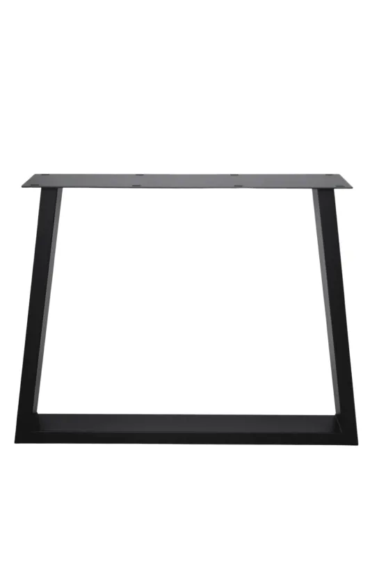 Metalen trapezium tafelpoot (set)