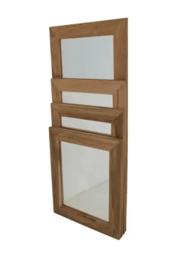 Nieuw teakhouten spiegels
