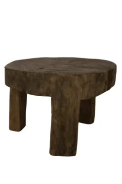 Oude Houten Bijzettafels