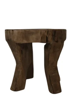Oude Houten Bijzettafels