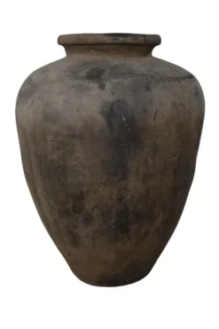 Oude landelijke grote kruik 90x90x110 cm