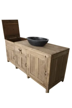 Oud Licht Houten Dressoir