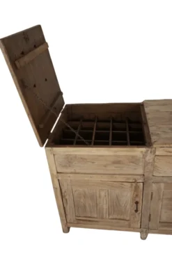 Oud Licht Houten Dressoir