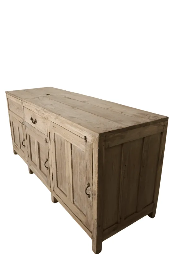 Oud Licht Houten Dressoir