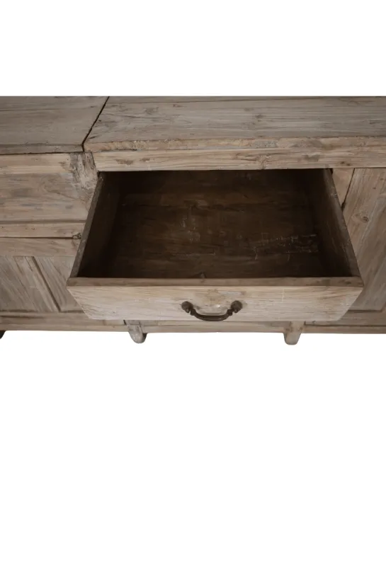 Oud Licht Houten Dressoir