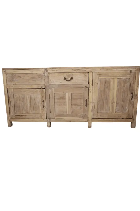 Oud Licht Houten Dressoir
