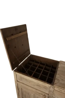Oud Licht Houten Dressoir