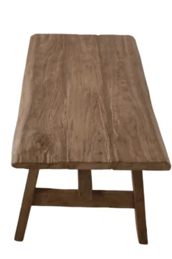 Oud teakhouten salontafel – 92x56x51 cm